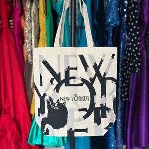 NEW The New Yorker Magazine Edward Steed Monster Limited Edition Canvas Tote Bag